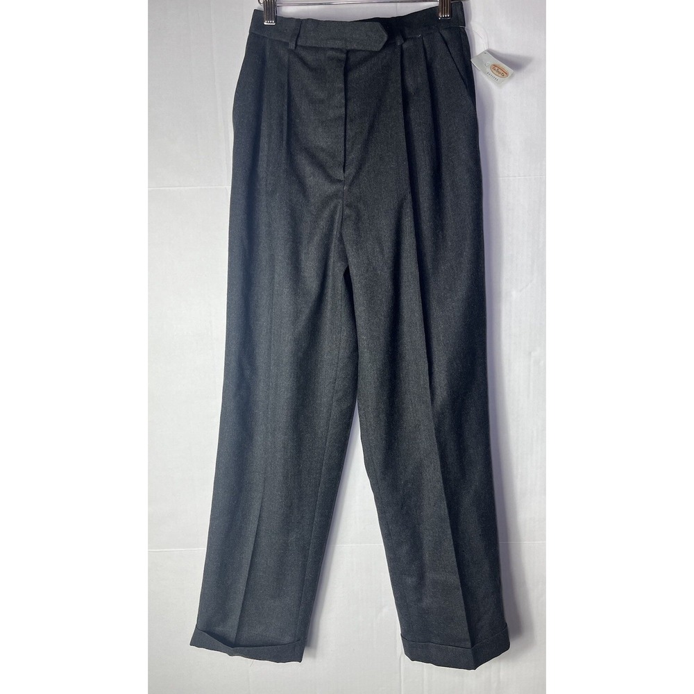 Talbots Women's Petites Wool Blend Trousers Lined Size 6.Has Tiny Holes See Pics